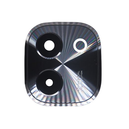 Suitable for vivo Y200 camera glass lens Y200 mobile phone rear camera mirror lens cover Y200 black glass lens 1 piece
