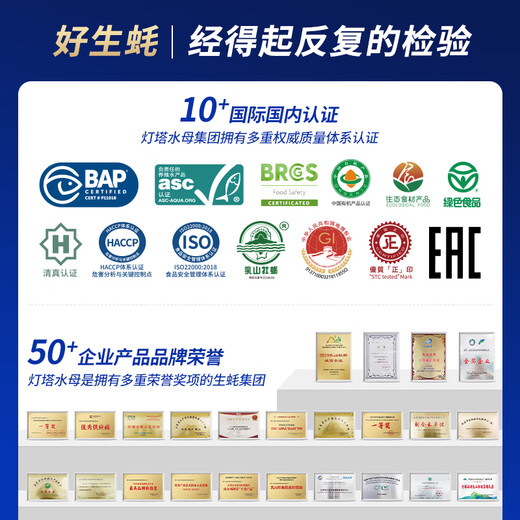 Bassling Fresh Rushan Ecological Oysters 8XL Net weight 9Jin Jin is equal to 0.5kg 8-11 pieces Straight from the source