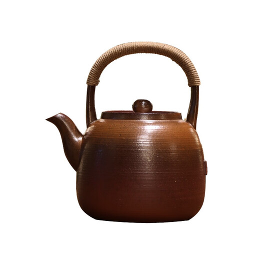 
Yipin Pot Chinese style Zhuni Pot Tea-making Health Ceramic Pot Household Large Capacity Outdoor Boiling Kettle Pure Hand-pulled Teapot Zhuni Song Cypress Firewood No. 10889 Kiln variant 1 1L or more