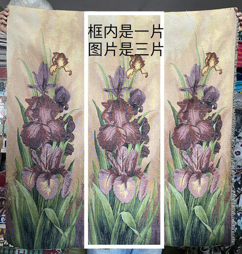 三栖虎复古油画欧洲小镇机织装饰挂画仅画布需装裱世界名画 湖边街景7372左右