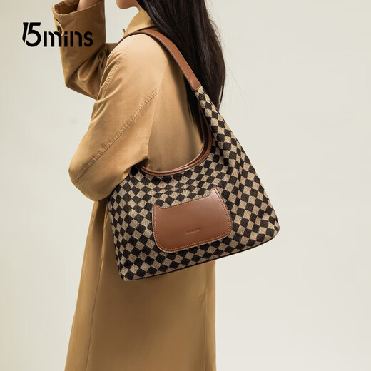 
15mins bag women's bag autumn and winter large capacity shoulder cloth bag women's 2025 new commuter tote bag birthday gift