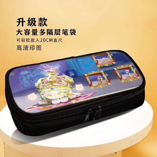 
Beijia New Fashion Egg Party Primary School Pencil Boy Multifunctional Cool Pencil Boy Canvas Stationery Boy Junior High School Boy Pencil Boy Stationery Bag Student Stationery Pencil Boy Stationery Bag SC14381 Large Capacity Multifunctional Anti-fall and wear