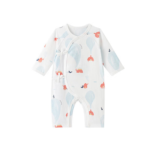 YEEHOO baby clothes baby onesie newborn clothes baby clothes spring and autumn climbing clothes 3-6 months old