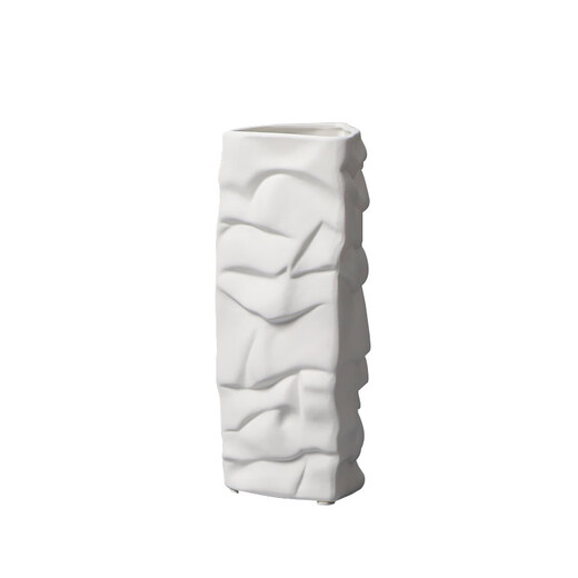 Boxi Home White Postmodern Yoan Ceramic Vase Ornamente Ins Home Model Room Dekoration Blumengeräte X11303A-W