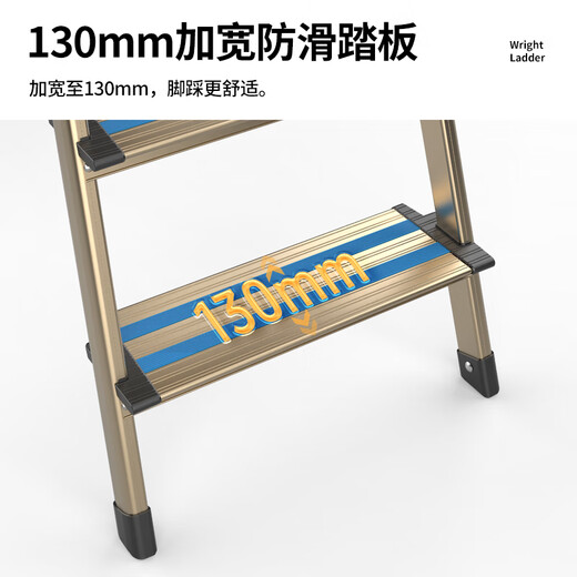 Wright Ladder Homeving Folding Ladder Herringbone Ladder Многофункциональная крытая алюминиевая сплавная эскалатор.