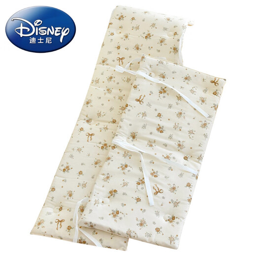 
Disney (Disney) newborn baby pure cotton bed surround baby bed guardrail fence anti-collision buffer soft bag children splicing bed anti-fall barrier cloth Diandian Bear-four bed circumference within 150*80cm [order note size]