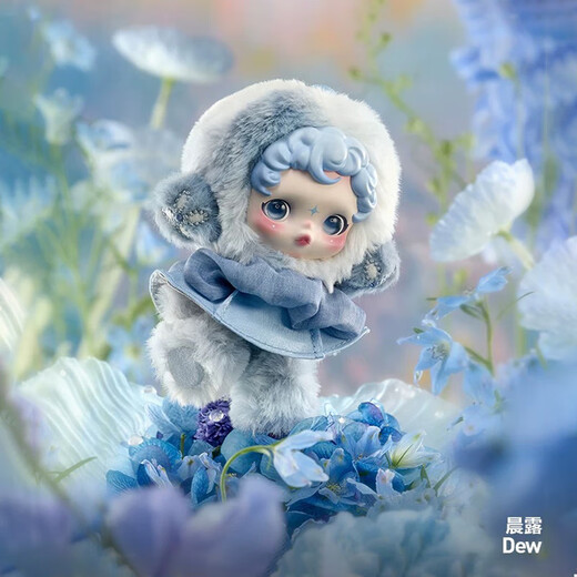 POP MART brand new authentic SKULLPANDA vinyl face plush pendant SP series blind box trendy toy gift dyed brand new unboxed