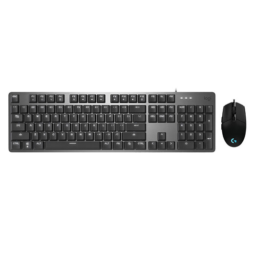 Logitech (g) K845 Механическая клавиатура и набор мышей G102 E-Sports Game Special Complete Cleam без удара без удара с курицей Logitech K845+G502hero-Cleble Pad [Set] Чайный вал-[Использование Game Office] x No X 104 Ключи.
