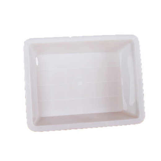 Lerui Malatang Vegetable Sélection Pot Boîte en plastique épaissie Rectangulaire Rectangulaire Commercial Cantine Rangement d'aliments et fraîcheur Boîte épicée EXTRUME BLANC 693 [61 * 42 * 18]
