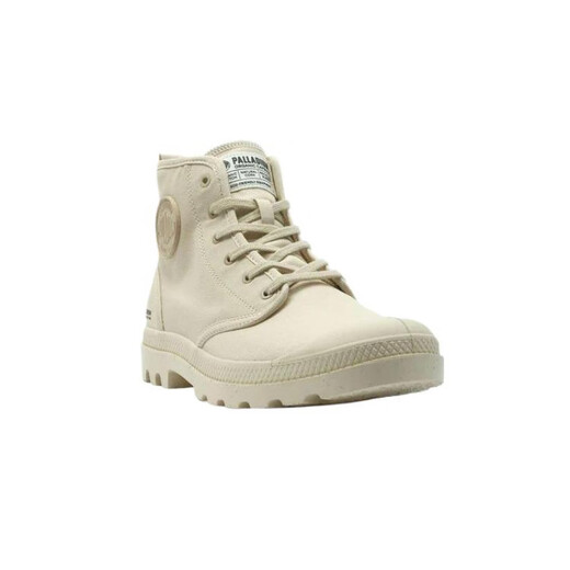Palladium moderno y versátil, sin deslizamiento y zapatos de lona de alto contenido de desgaste, el mismo estilo para hombres y mujeres, beige beige 37