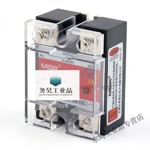 SSR single-phase 220V solid state MGR relay 40A AC-AC MGR-1 A4840 AC control AC customization single relay