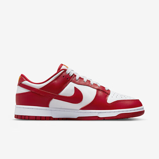 Nike (Nike) Chaussures masculines Dunk Low Retro Retro White et Red Mentes basses LOWELLEDS CAS des chaussures DD1391-602 40