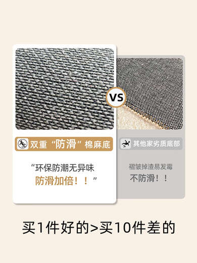 Sanqihu carpet living room 2025 new light luxury sofa blanket no washing erasable thickened color bedside blanket gray floor mat Hyundai-16780 140cm*200cm New upgraded waterproof wire