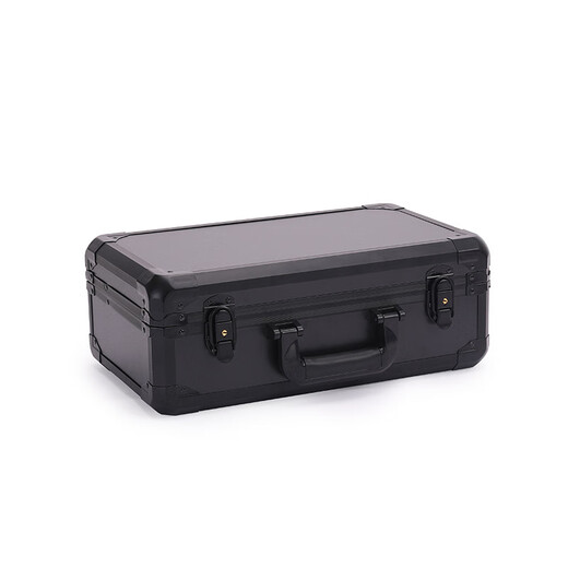 Huili's portable aluminum alloy instrument and equipment safety box model tool box fishing gear multi-functional storage box 1603 (empty box)