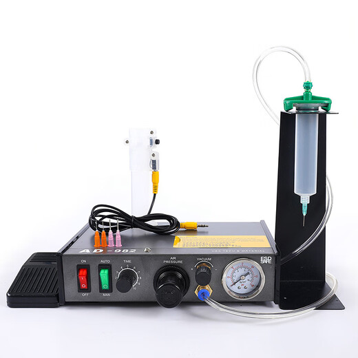 
Automatic dispensing machine 983A fully automatic AB glue dropping machine glue machine manual silicone glue filling machine uv glue injection machine 983A (imported solenoid valve)