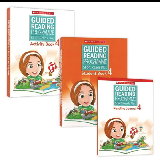 京品闪发彩印 学乐分级阅读教材Guided Reading Programme short reads 2级别课本+练习册+阅读日志