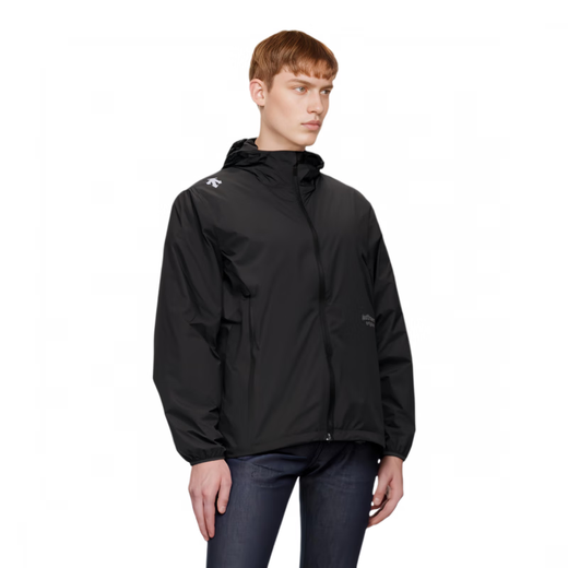 迪桑特（DESCENTE）高端Authentic系列户外防晒皮肤衣LOGO印花夹克外套男女同款 卡其色 100