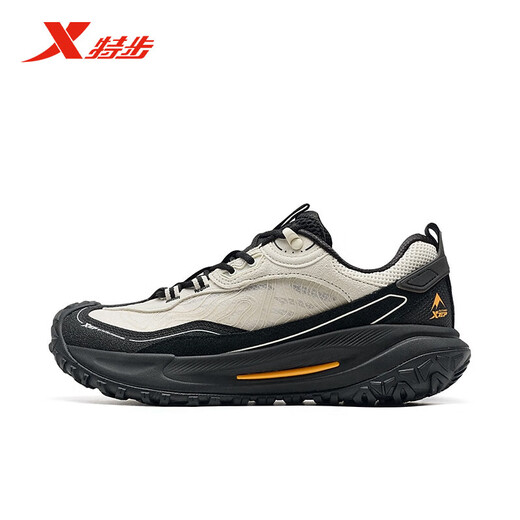 Xtep store same style Feishi 2.0v2 outdoor shoes for men 2025 autumn mountaineering cross-country sports shoes 975319170012 white sand gray/black 42