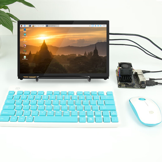 Chuanglebo Raspberry Pi 5 display 4b display screen HDMI LCD screen IPS Maker Education 7-inch ips high-definition touch screen