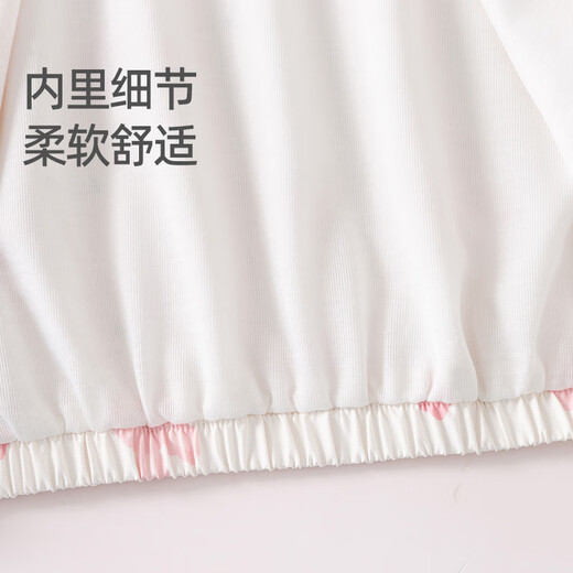 Banxidi Girls' Jacket Spring and Autumn 2025 New Children's Autumn Hooded Top Baby Fashionable Autumn Jacket Children's Clothing