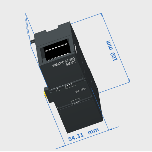 Siemens 6ES72883AE040AA0 PLC module controller SIMATIC S7-200 SMART, analog input SM AI04,4 analog input