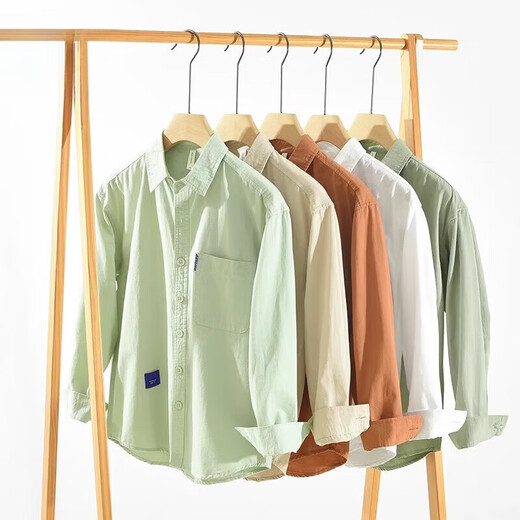 Teenage Semier Shirt à manches longues Men de coton à manches à manches de la marque de coton à manches pour hommes