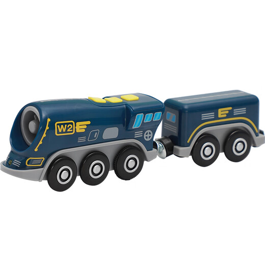 Juguetes para niños trenes vías simulación brillante tren boy tren modelo de riel de alta velocidad Número de armonía de riel ligero rojo paquete de riel ligero rojo