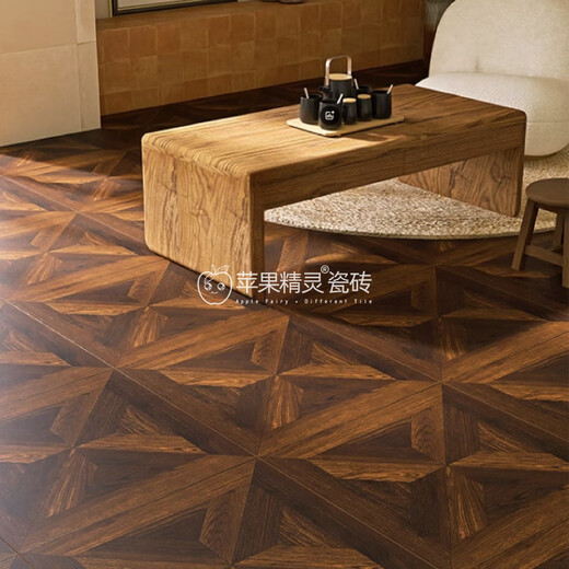 Apple Elf Versailles Parquet Wood Grain Chrick 600x600 Все керамический белый эмбрион столовой для спальни плитка по этало