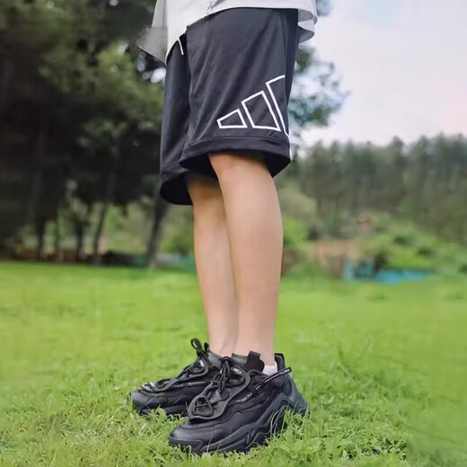 阿迪达斯 （adidas）男子足球健身速干透气五分裤训练运动短裤GK9602官方旗舰正品 IC1484经典速干黑条纹 M