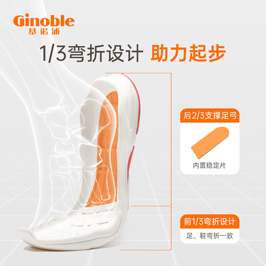 Ginoble Kleinkindschuhe Frühlings- und Herbststil 1-5 Jahre alte Männer und Frauen Weiche Sohle Anti-Rutschfunktionsschuhe tragen weder-resistente GW1289A Zartblau/Pink 24 150 mm für Fußlänge 146-155 mm geeignet