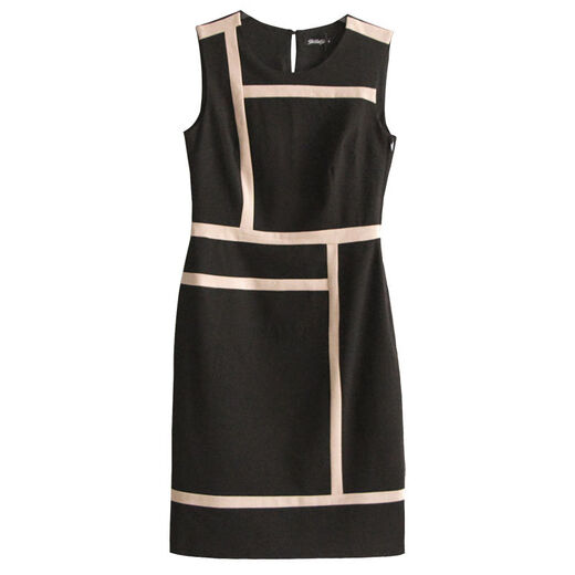 Pékin Xinxuan Station européenne Produits européens Robe de gilet sans manche 2025 Nouveaux vêtements pour femmes de printemps et automne Sétiment Summer 693 Black 693 Noir sans manches XS