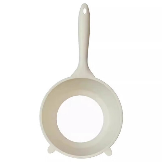 Xincong rice cleaning artifact, rice washing sieve, rice cleaning basin, fine holes, no leakage of rice, household colander, kitchen washing fruit, vegetable draining basket, one spoon, multi-purpose, green