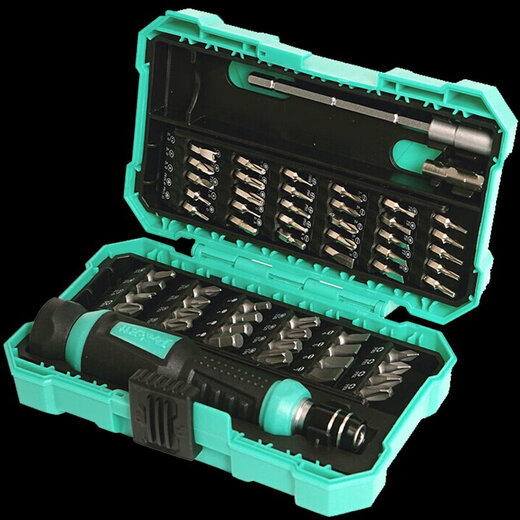 Baogong Multifunktions-Schraubendreher-Kombinationsset Haushalt Mini-Mikro-Schraubendreher-Set Demontagewerkzeug SD-9857M Standard