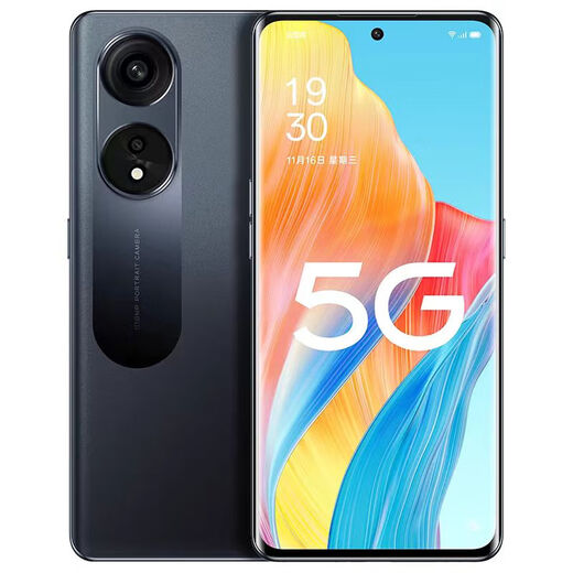 OPPOA1Pro高通 骁龙695处理6.7英寸大屏120Hz>刷新率1.08亿高清像素 朝雨蓝 套餐一12GB+256GB