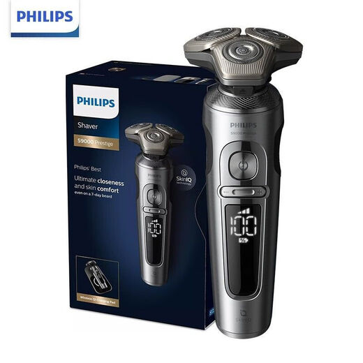 Philips (Philips) SHAVER de alta gama SP9883 Rotary Honeycomb Luxury Serie 9 Máquina de alta gama Importada Sc9886 SP9886 [Caja de regalo de cielo estrellado]