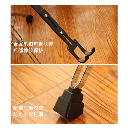 TERRE迪吉里杜管架子专业didgeridoo支架金属折叠式便携 专业杜管架【不含杜管】