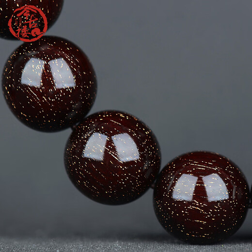 Das alte Gebäude Indianer kleines Blatt Rot Sandelholz, platzt mit altem Venusmaterial, 15 mm Herrenarmband Rot Sandelholz Buddha Perlen ein Ringarmband J3519