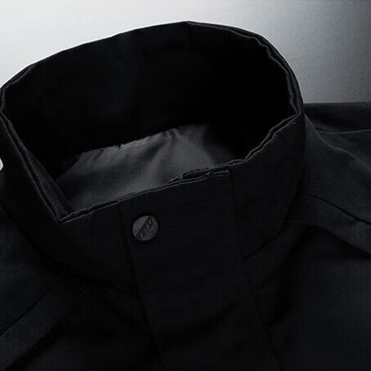 PLAYBOY Jacket Men's Spring and Autumn Casual Young and Middle-aged Thin Stand Collar Versatile Outdoor Sports Jacket Army Green XL