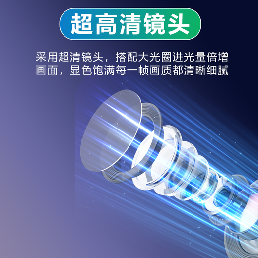 EAKUN太阳能摄像头室外户外终身免充值不用网络免插电手机远程监控器家用360度无死角带全景夜视128G