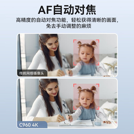 EMEET 1mi 4K ultra-clear computer live broadcast camera online teaching remote video conferencing camera built-in noise reduction microphone driver-free C960 4K