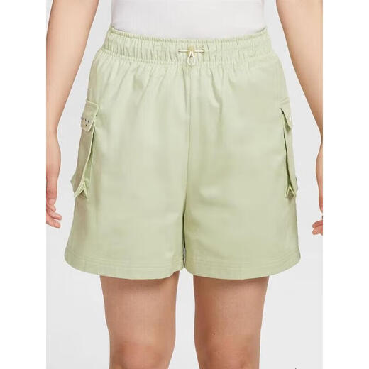 耐克（Nike）工装短裤女裤夏季新款运动裤宽松舒适透气梭织五分裤子 IH9273-397绿色 S