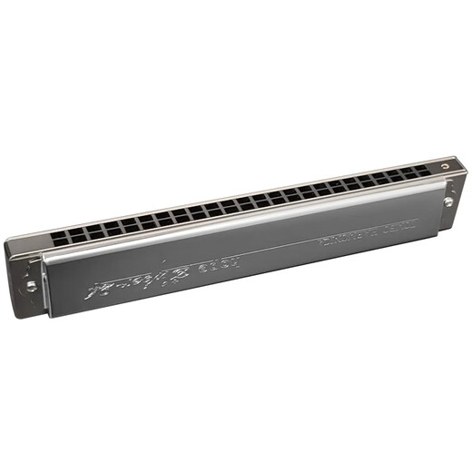 Tongbao Japón Tombo Tongbao Oficial de la armónica polifónica de 24 hoyos C Tune 6624S Pro Professional Performance Grado Placa de asiento de electroplacas A#/BB Tune