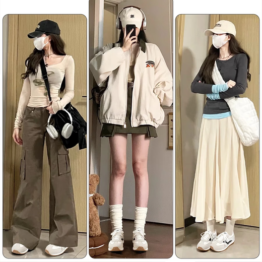 回力厚底德训鞋女2025新款夏季透气休闲运动小白鞋百搭软底轻便板鞋子 米灰/黑 【复古百搭】-3.5cm软底 37