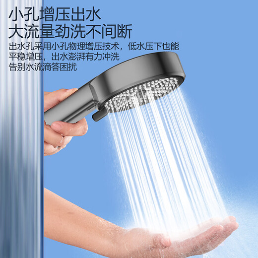 Lyle Sitan Handheld Shower Shower Head pressurisée de douche piste de douche accessoires de douche