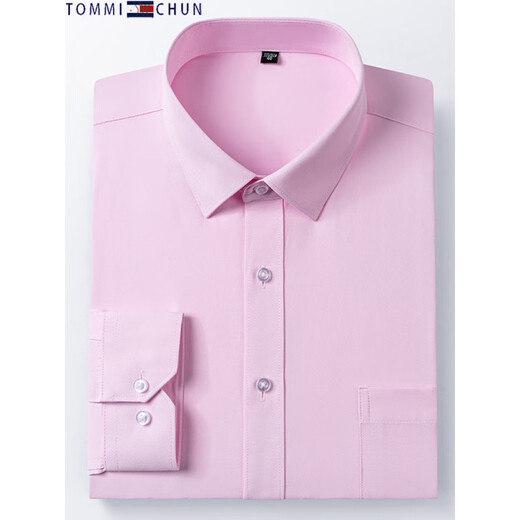 Tommy Jeans Tommy Long Sleeve Shirt Herren Frühlings- und Herbst-New Fashion Career Professional Working Junior und junges Shirt 6630 XL 38 Gewicht über 115-120jin [Jin ist gleich 0,5 kg]