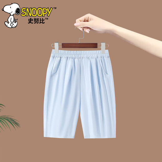 
Snoopy Girls Summer Set 2025 New Children's Fashionable Casual Children's Clothing Girls Summer Sweet Floral Two-Piece Set Blue Place Order to Get Baby 90 Recommended Height 80-90cm