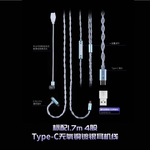 EPZ g30 free customization wired headphones high-end gaming headphones in-ear hifi music high-fidelity e-sports Delta Action/Fearless Contract professional competition independent microphone standard version e-sports grade 1.7 meters type-c supports EQ tuning