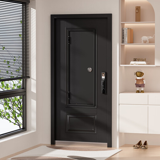 
OUDILE Class A ventilated anti-theft door entrance door + thickened zinc alloy breathable vent doors and windows doors, middle doors, mother doors, smart locks, technology cloud locks 2150*960/2050*1050