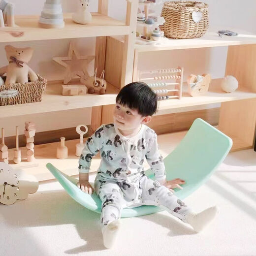 Balance board for adults, balance board trainer, seesaw, children's indoor smart board, balance board, sensory training equipment, home focus bending board toy, with brake, red - load-bearing 160 Jin, Jin is equal to 0.5 kg