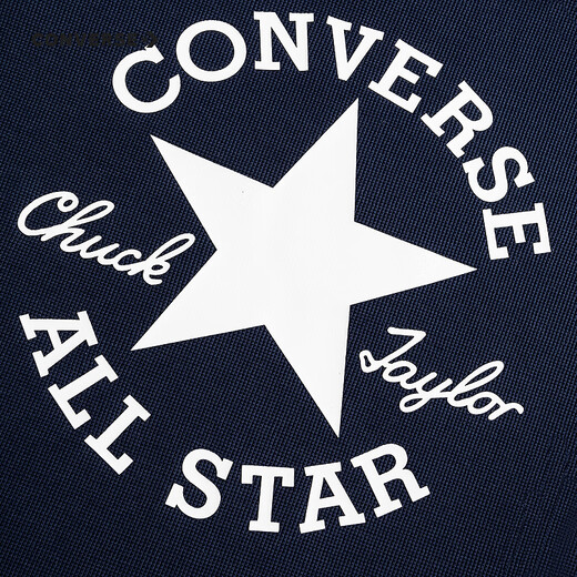 Converse Converse pure cotton splicing fake two-piece long T for boys and girls 2025 autumn new fashionable and comfortable tops
